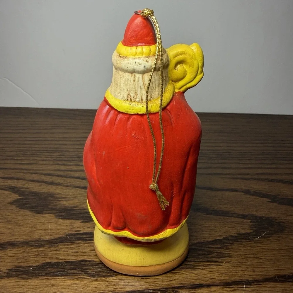 Vintage Santa From Around The World Collection Lot Of 5 Ceramic Figurines 5